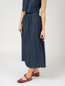The Markey Skirt | Indigo