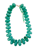Bailey Chunky Beaded Necklace in Turquoise