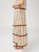 The Trellis Skirt | Brown Vine