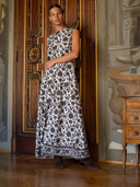 Tibi Dress in Espresso Vintage Lily