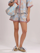 Africa Light Blue Shorts
