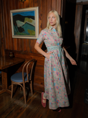 The Elle Maxi Dress | Maroon Jardin