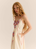 The Carmen Dress in Gardenia