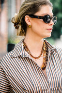 Lumiere Earring in Brown