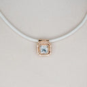 Gold Sparkle Necklace in Coconut