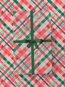 Merry Plaid Holiday Wrapping Paper