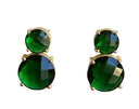 Middleton Earrings in Emerald