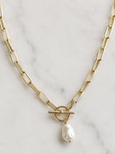 Lola Toggle & Pearl Necklace