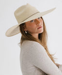 Meg Wide Brim Panama Straw Hat