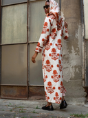Marrakech Kaftan in Terracotta Marigold