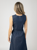 The Trellis Top | Indigo