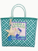 The Mermaid Medium Handbag in Green