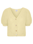Harper Cardigan in Light Yellow