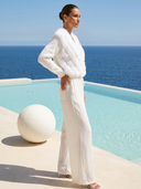 By The Fireside Fur Cardigan in White
