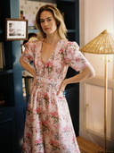 Liana Dress in Blush Floral