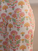 Disco Pant in Big Geranium Print