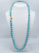 30-Inch Turquoise Gem Necklace