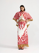 The Nola Skirt in Ruby Antique