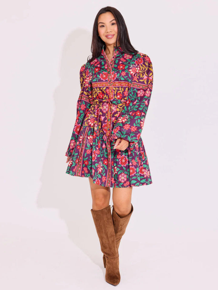 Adele Dress in Medieval Floral