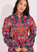 Adele Dress in Medieval Floral