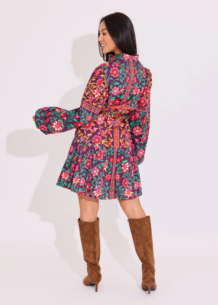 Adele Dress in Medieval Floral