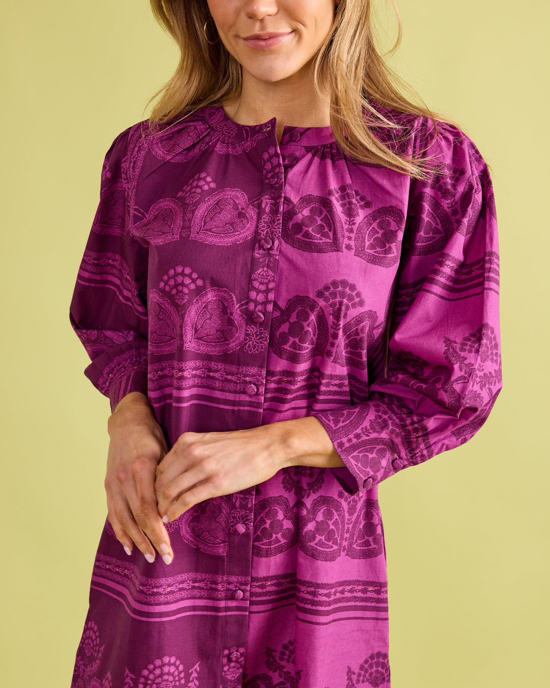 Paloma Dress in Garden Motif