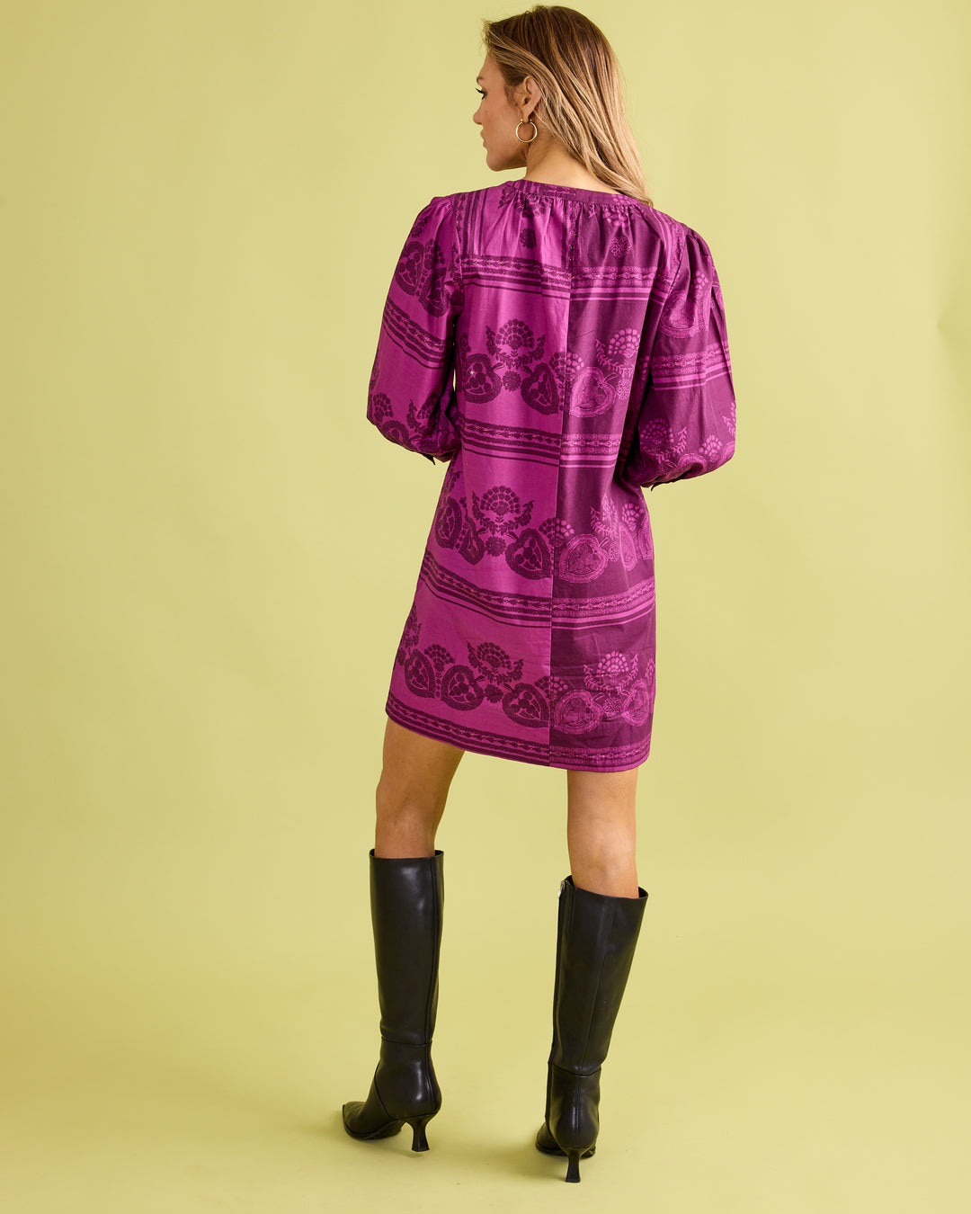 Paloma Dress in Garden Motif