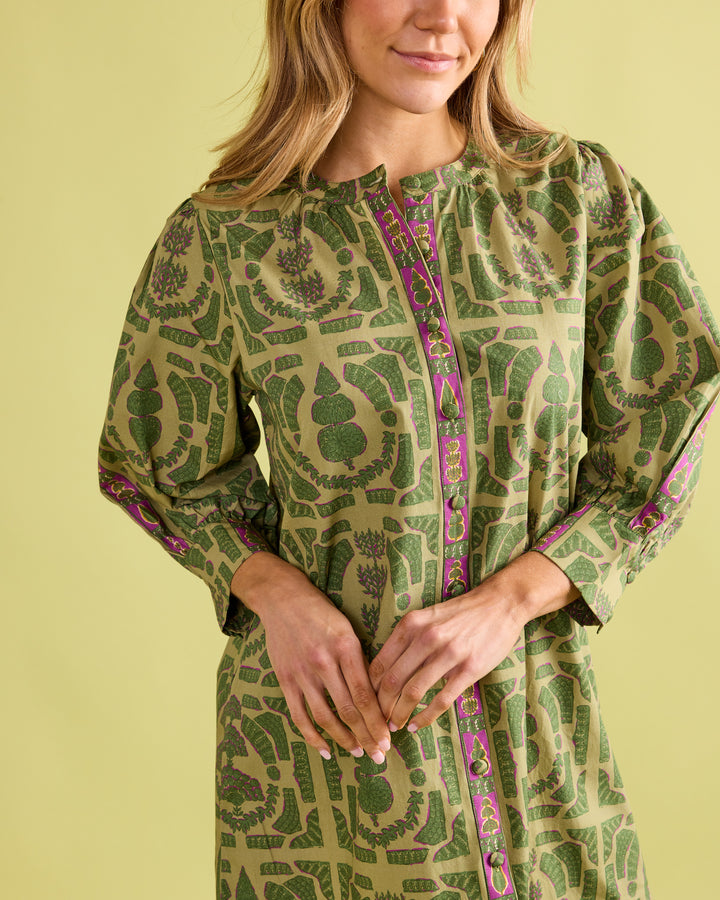 Paloma Dress in Topiary