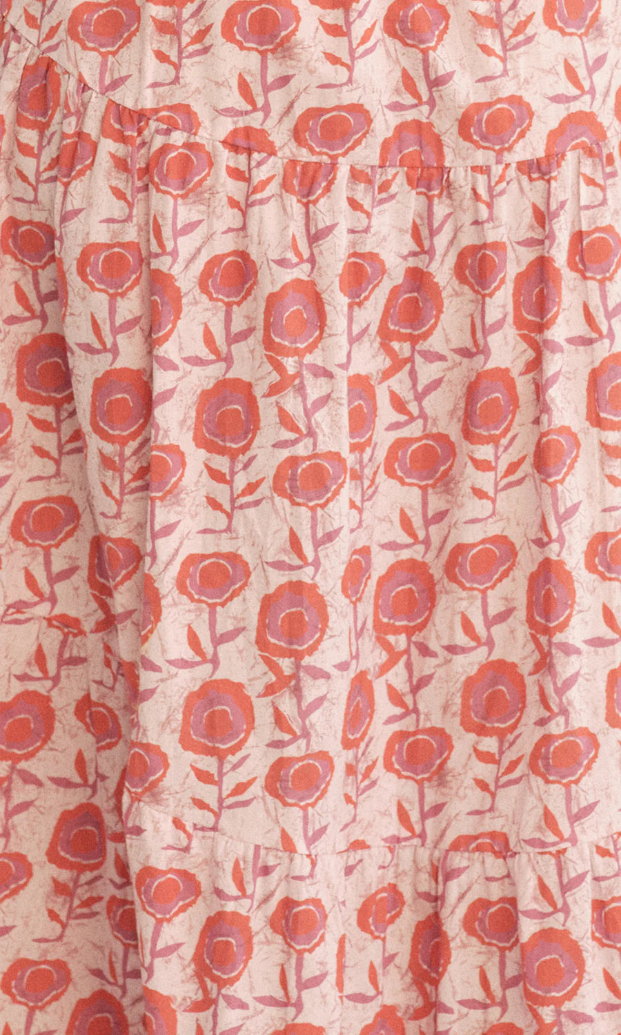 Almina Dress in Poppy Patch Batik