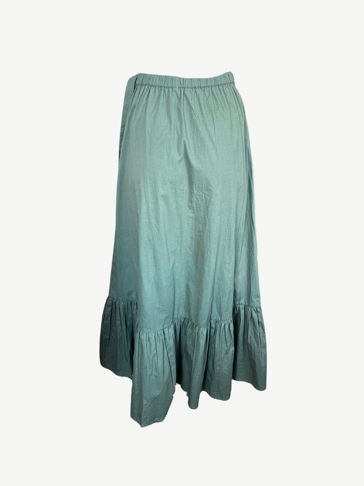 SAMPLE | The Tie Skirt | Green | Small