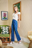 Tetlow Trouser in Laser Etched Denim