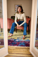 Tetlow Trouser in Laser Etched Denim