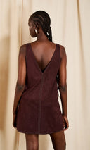 Ciandra Dress in Chocolate