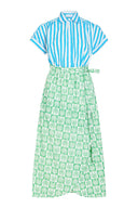 Coast Dress in Seaside Stripes