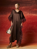 Natalie Dress in Brown