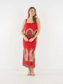 Capri Knit Top in Cheetah Rouge