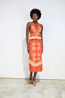 Florentine Skirt in Oaxaca Raffia