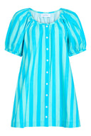 Day Dress in Surf Stripes