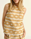 Celeste Tank in Goldenrod