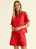 Chloe Top in Poppy