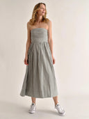 Chalmers Dress in Moss