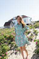 The Sconset Shirt Dress in Nantucket Print