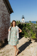 The Capri Shift in Nantucket Print