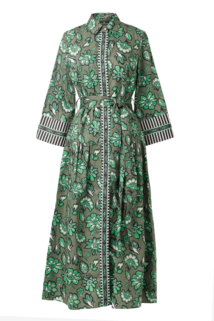 Agatha Dress in Wild Green