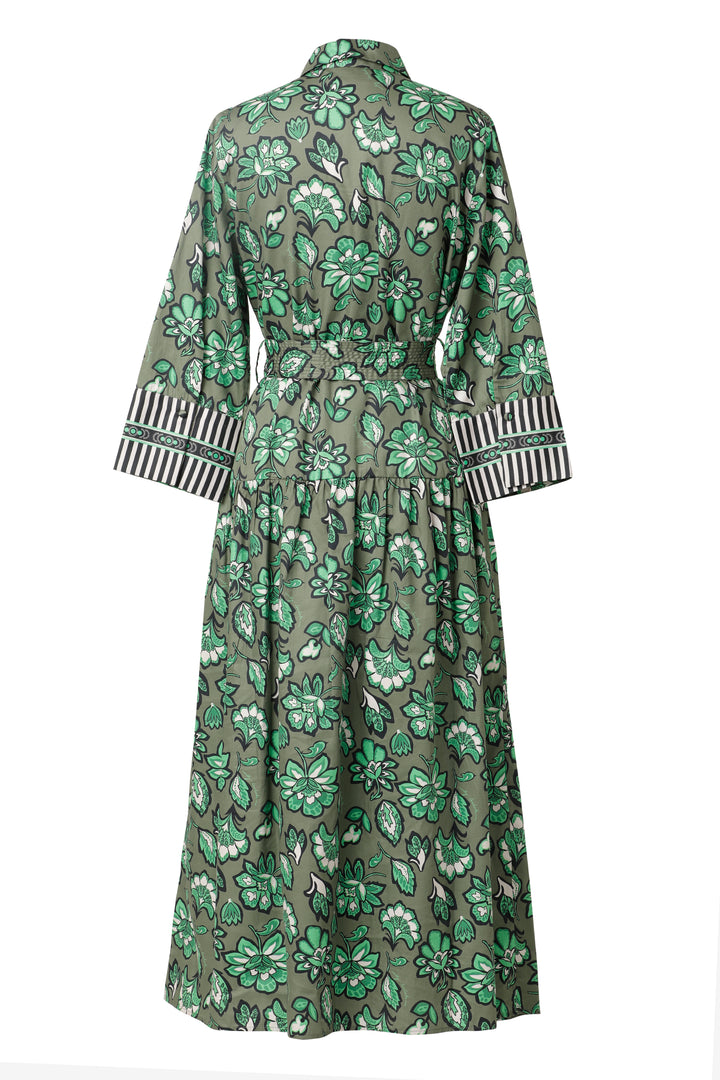 Agatha Dress in Wild Green