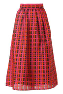 Maya Skirt in Crimson
