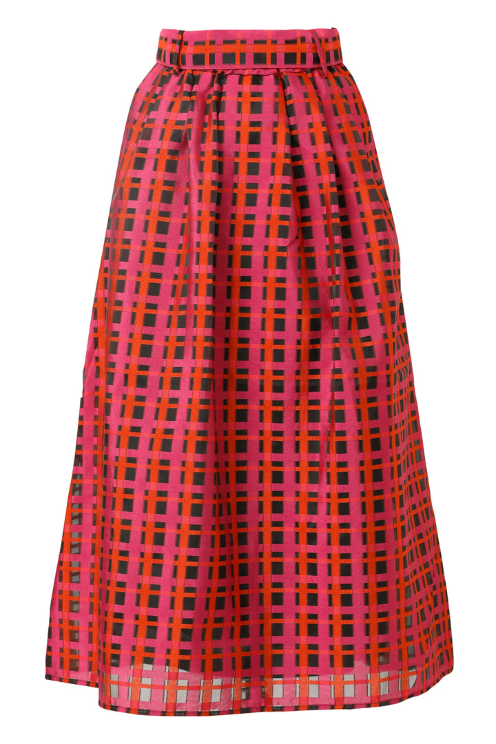 Maya Skirt in Crimson