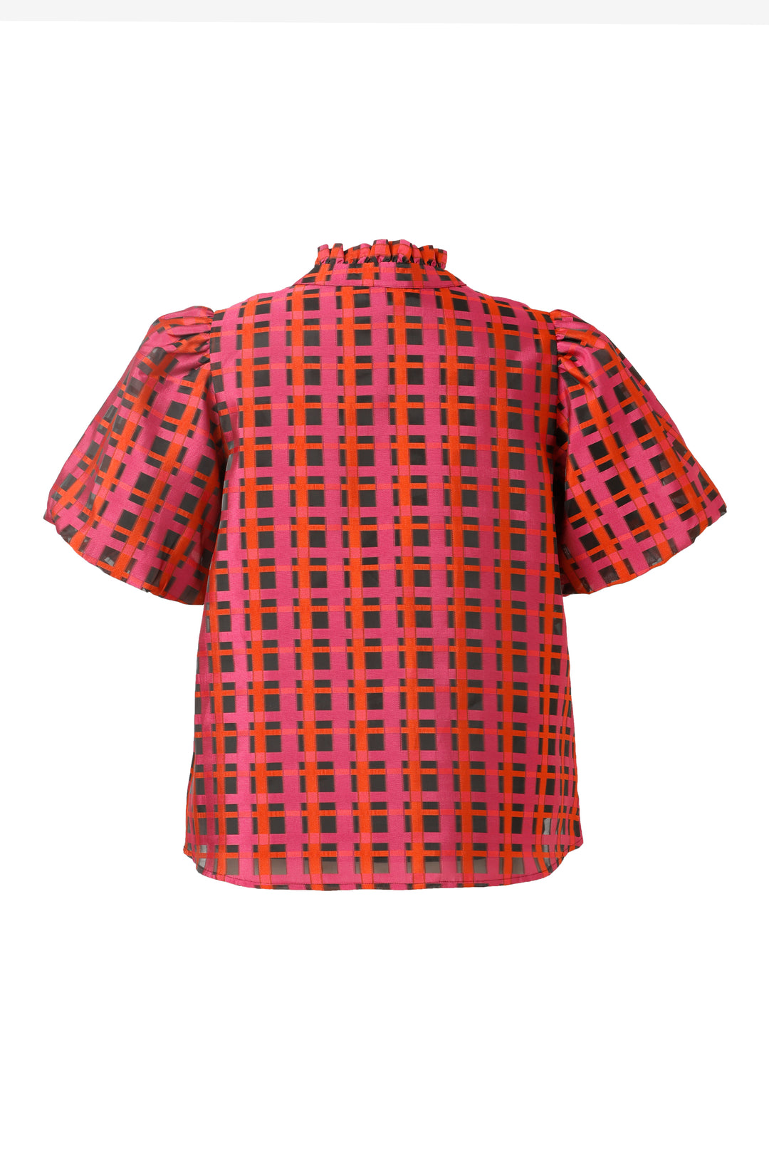 Aida Blouse in Crimson