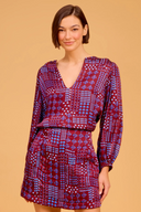 Effie Top in Alpine Sprigs