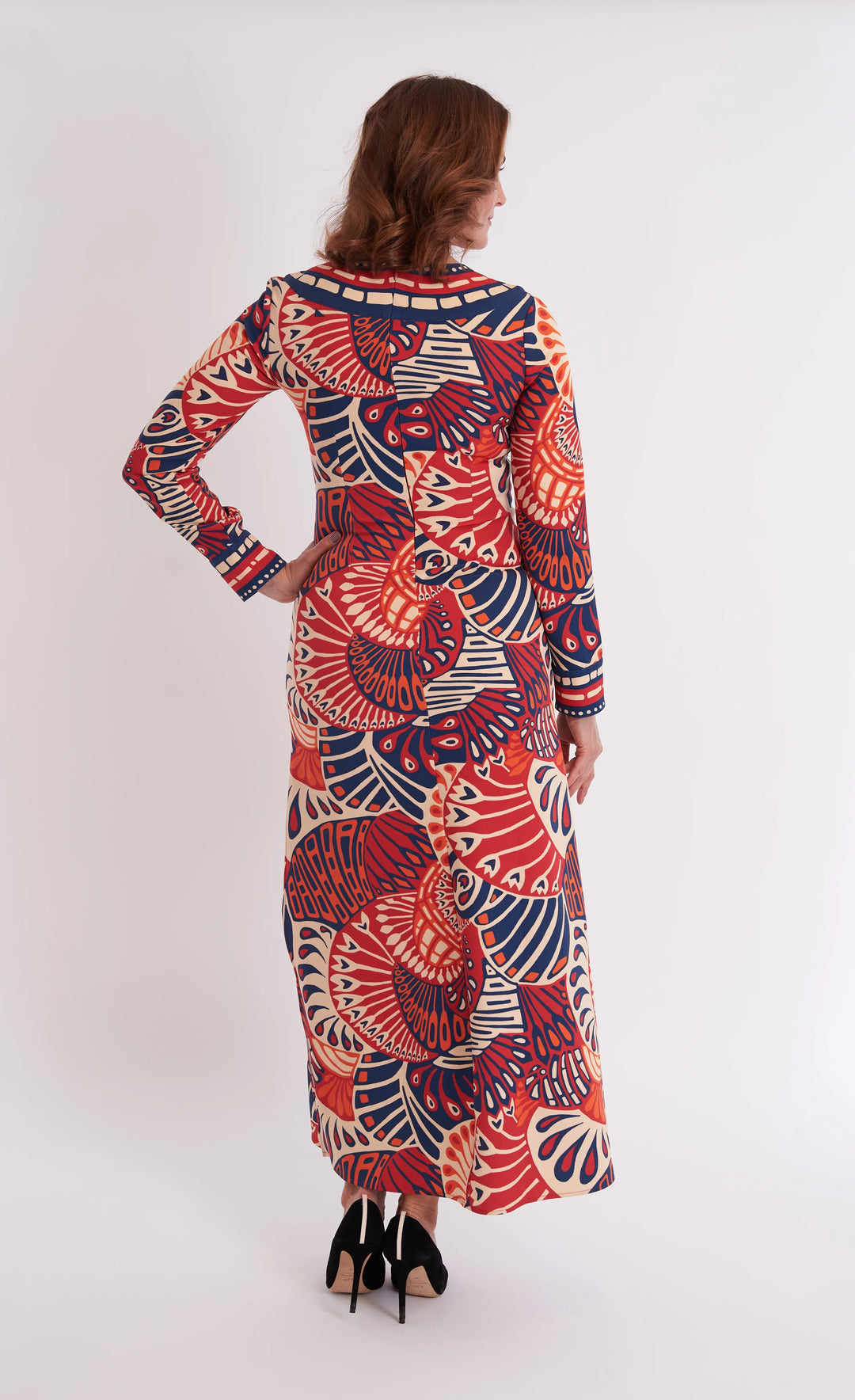Arianne Dress in Paddle Sienna